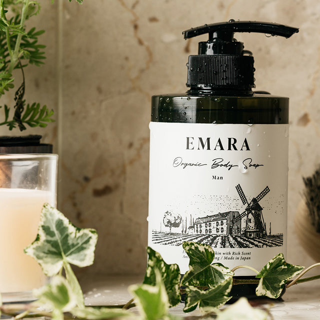 EMARA Organic Body Soap for Man